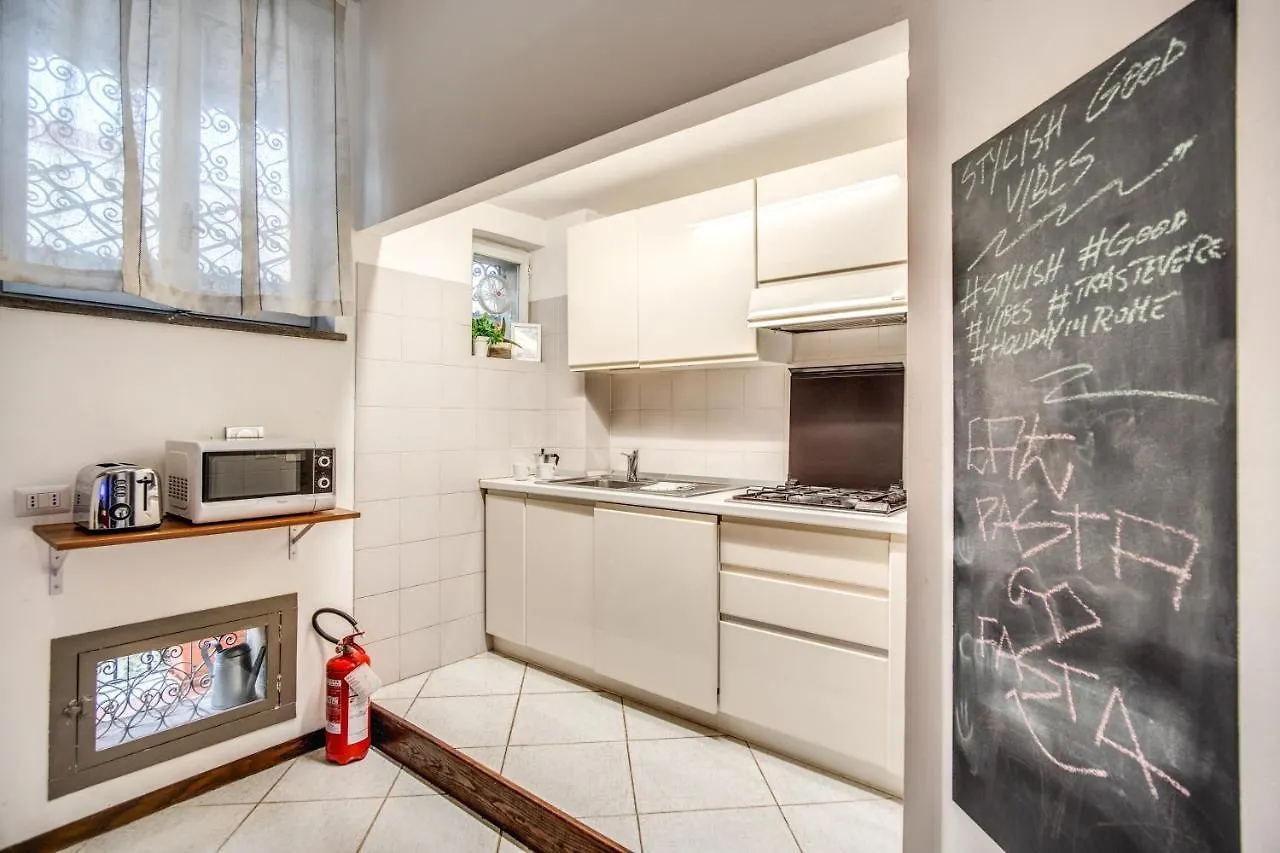 Trastevere - Stylish Good Vibes Apartment Řím 0*,